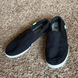Black Sanuk SlipOn